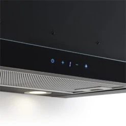 Vinea Unterbau-Dunstabzugshaube Flachschirmhaube 60cm Schwarz -Heimladen 10031681 yy 0005 detail Klarstein Vinea Unterbau Dunstabzugshaube schwarz