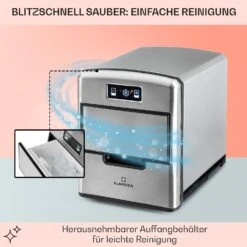 Metropolitan Eiswürfelmaschine 12kg/24h Digitales Display -Heimladen 10031881 de 0005 usp