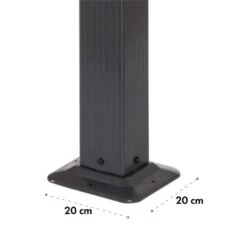 Pantheon 3x6 Pergola Vordach 3x6m Aluminium Sonnendach Polyester Beige -Heimladen 10031884 yy 0008 logo Blumfeldt Pantheon Pergola Vordach 3x6m beige