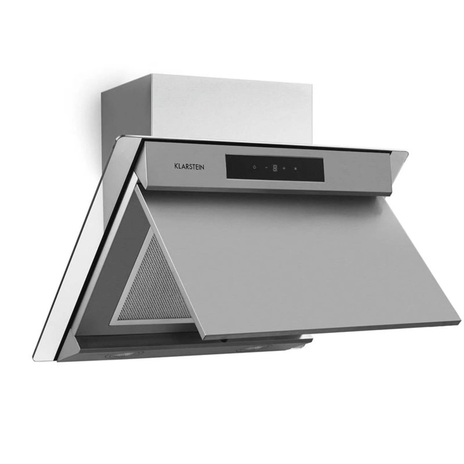 Balzac 60 Dunstabzugshaube 60 Cm 210W 610m³/h LED Touch Edelstahl Glas 4 Balzac 60 Dunstabzugshaube 60 Cm 210W 610m³/h LED Touch Edelstahl Glas – Bild 2