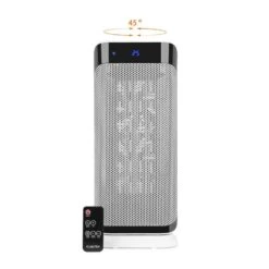 Chaval Heizturm 2.000 W Thermostat Timer Fernbedienung Weiß -Heimladen 10032004 yy 0003 front Klarstein Chaval Heizturm weiss