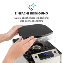 Aromatica X Kaffeemaschine Mahlwerk Glaskanne Aroma+ Edelstahl 16 Aromatica X Kaffeemaschine Mahlwerk Glaskanne Aroma+ Edelstahl -Heimladen 10032102 de 0005 logo