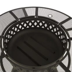 Rosario 3-in-1-Feuerschale Ø120cm | 70cm Grill | Tischplatte Stahl -Heimladen 10032141 yy 0005 detail Blumfeldt Rosario 3in1 Feuerschale