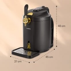 Skal Bierzapfanlage Bierkühler 5l Fässer CO2 Edelstahl Schwarz -Heimladen 10032176 yy 0007 logo