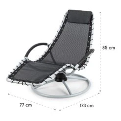 The Chiller Schwingliege 77x85x173cm 360 Comfort ComfortMesh Schwarz -Heimladen 10032242 yy 0010 logo