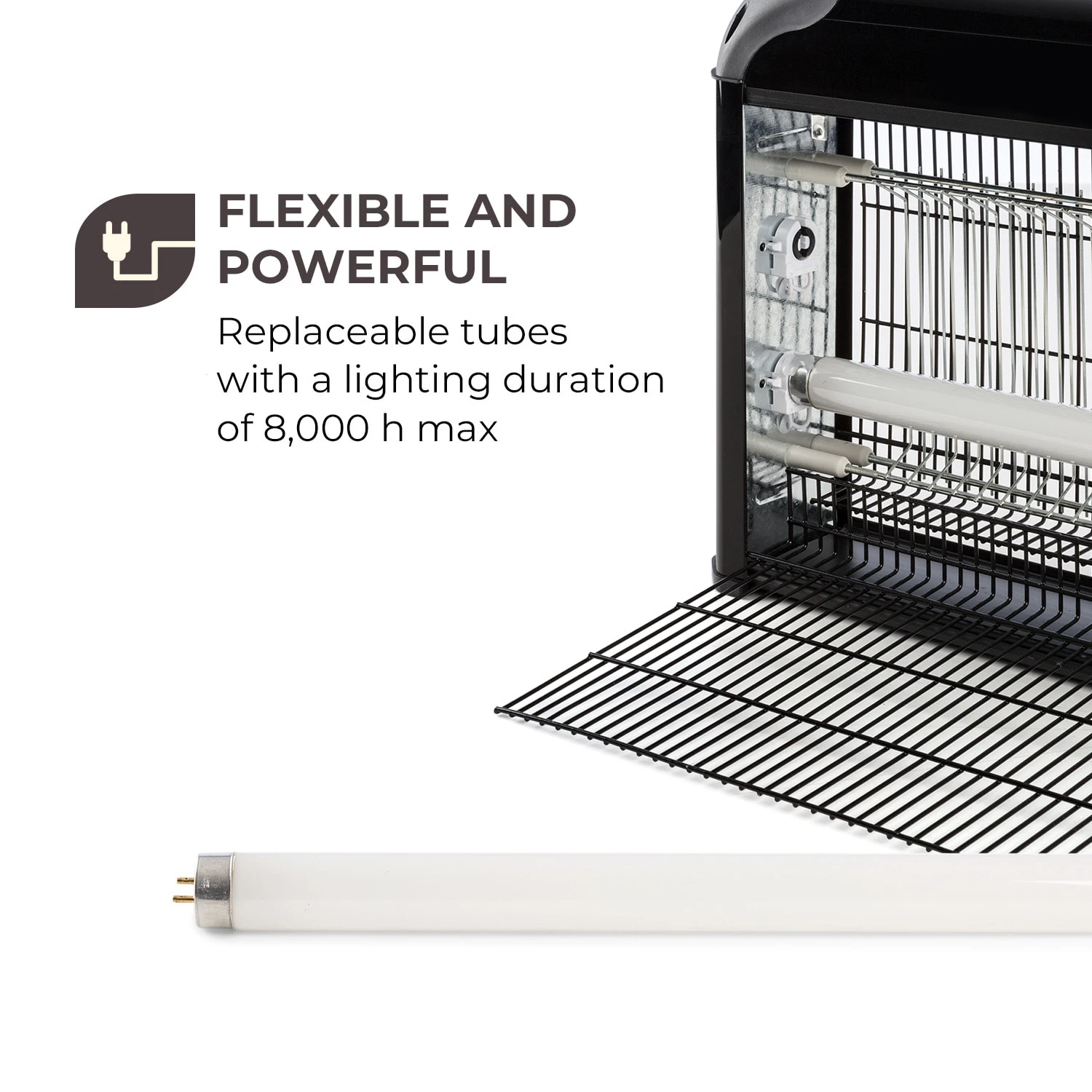 Mosquito Ex 5000 Insektenvernichter 38W UV-Licht 150m² Schwarz 8 Mosquito Ex 5000 Insektenvernichter 38W UV-Licht 150m² Schwarz – Bild 6