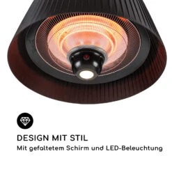 Venice Heat Terrassenheizstrahler 800/1000/1800W Fernbedienung Schwarz 20 Venice Heat Terrassenheizstrahler 800/1000/1800W Fernbedienung Schwarz -Heimladen 10032517 de 0008 logo