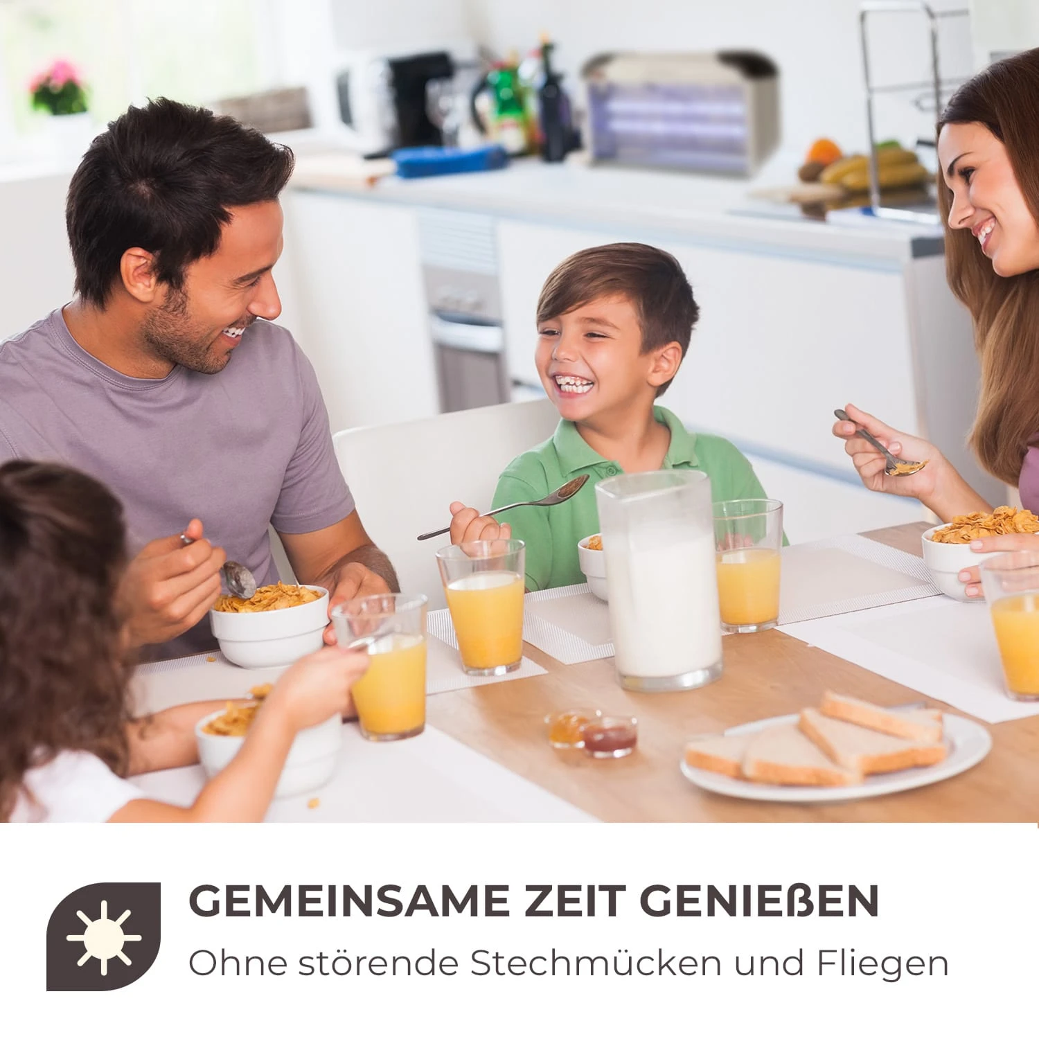 Mosquito Ex 5000 Insektenvernichter 38W UV-Licht 150m² Silber 5 Mosquito Ex 5000 Insektenvernichter 38W UV-Licht 150m² Silber – Bild 3