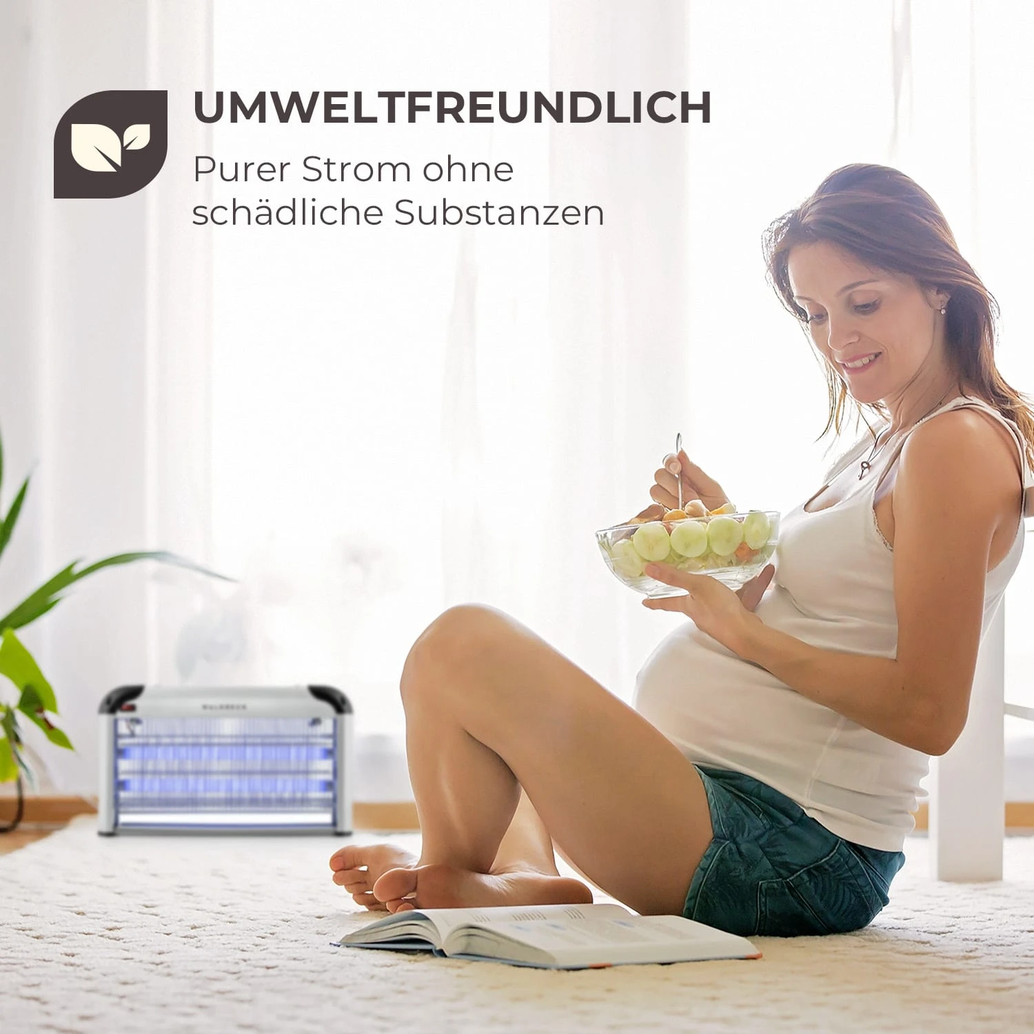 Mosquito Ex 5000 Insektenvernichter 38W UV-Licht 150m² Silber 7 Mosquito Ex 5000 Insektenvernichter 38W UV-Licht 150m² Silber – Bild 5