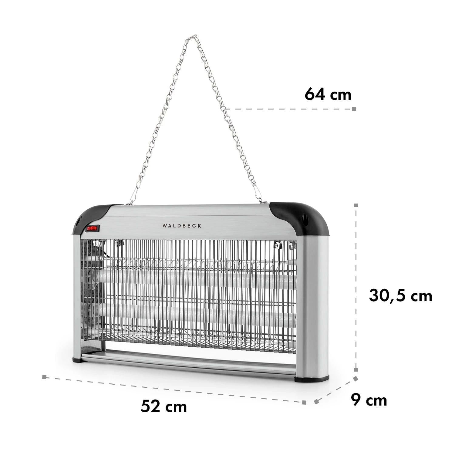 Mosquito Ex 5000 Insektenvernichter 38W UV-Licht 150m² Silber 12 Mosquito Ex 5000 Insektenvernichter 38W UV-Licht 150m² Silber – Bild 10