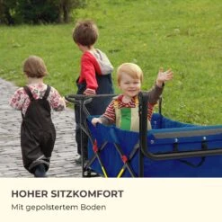 Easy Rider Bollerwagen Bis 70kg Teleskopstange Zusammenklappbar Blau -Heimladen 10032542 de 0008 logo