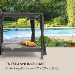 Senator Lounge Gartenliege 188x208x205cm Sonnendach Polyester Stahl 13 Senator Lounge Gartenliege 188x208x205cm Sonnendach Polyester Stahl -Heimladen 10032568 de 0003 logo