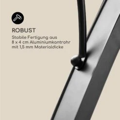 Palazzo Pavillon 4x3m Faltdach Polyester Aluminium Schwarz / Grau -Heimladen 10032577 de 0004 logo