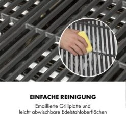Highgrade 4 IB Gasgrill 6 Brenner 19,8 KW 71x46cm Grill Edelstahl -Heimladen 10032580 de 0010 logo