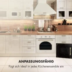 Victoria 20 Einbau-Mikrowelle, 20 L, 800 W, Grill: 1000 W, Elfenbein -Heimladen 10032592 de 0003 logo