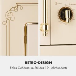 Victoria 20 Einbau-Mikrowelle, 20 L, 800 W, Grill: 1000 W, Elfenbein -Heimladen 10032592 de 0009 logo