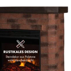 Villach Elektrischer Kamin 1800W Steindekor Polystone Fernbedienung 16 Villach Elektrischer Kamin 1800W Steindekor Polystone Fernbedienung -Heimladen 10032595 de 0006 logo