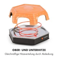 Capricciosa Pizzaofen 1500W Abdeckung Aus Terracotta Warmhaltefunktion 17 Capricciosa Pizzaofen 1500W Abdeckung Aus Terracotta Warmhaltefunktion -Heimladen 10032597 de 0007 logo