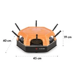 Capricciosa Pizzaofen 1500W Abdeckung Aus Terracotta Warmhaltefunktion 19 Capricciosa Pizzaofen 1500W Abdeckung Aus Terracotta Warmhaltefunktion -Heimladen 10032597 yy 0009 logo