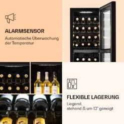 Shiraz 39 Duo Weinkühlschrank 2 Zonen 105l 39 Flaschen -Heimladen 10032661 de 0006 logo