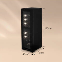 Shiraz 39 Duo Weinkühlschrank 2 Zonen 105l 39 Flaschen -Heimladen 10032661 yy 0007 logo