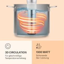 Quickstick Sous Vide Garer Thermostat: 50-95 °C Für 20 L Edelstahl -Heimladen 10032670 de 0005 logo