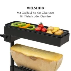 Appenzell Peak Raclette Mit Grill 1000W Thermostatschalter Schwarz -Heimladen 10032694 de 0004 logo