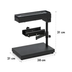 Appenzell Peak Raclette Mit Grill 1000W Thermostatschalter Schwarz -Heimladen 10032694 yy 0008 logo