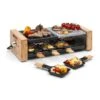 Chateaubriand Nuovo Raclette 1200W Aluminium / Stein 8 Personen Holz -Heimladen 10032729 yy 0001 titel