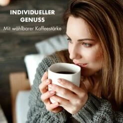 Kaffeemaschine Arabica 800W EasyTouch Control Silber/schwarz -Heimladen 10032772 de 0003 logo