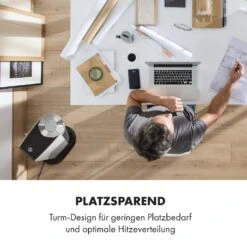 Hightower Heat Deluxe Heizlüfter Ventilator 2200W Thermostat 35°C -Heimladen 10032777 de 0006 logo