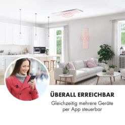 Wonderwall Smart Infrarotheizung 100x30cm App 300W Wochentimer IP24 -Heimladen 10032785 de 0003 logo