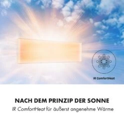 Wonderwall Smart Infrarotheizung 100x30cm App 300W Wochentimer IP24 -Heimladen 10032785 de 0005 logo