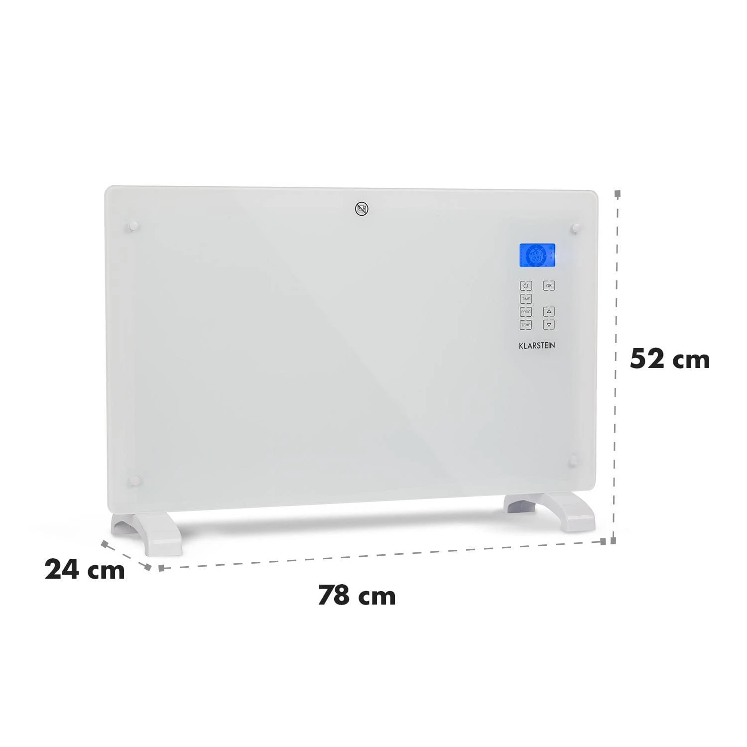 Norderney Konvektions-Heizgerät Thermostat Timer 2000W 30m² Weiß 10 Norderney Konvektions-Heizgerät Thermostat Timer 2000W 30m² Weiß – Bild 8