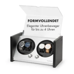 Tokyo 4 Uhrenbeweger, 4 Uhren, 3 Geschwindigkeiten, 4 Modi, Schwarz -Heimladen 10032800 de 0003 logo