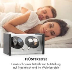 Tokyo 4 Uhrenbeweger, 4 Uhren, 3 Geschwindigkeiten, 4 Modi, Schwarz -Heimladen 10032800 de 0006 logo