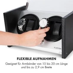 Tokyo 4 Uhrenbeweger, 4 Uhren, 3 Geschwindigkeiten, 4 Modi, Schwarz -Heimladen 10032800 de 0007 logo