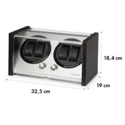 Tokyo 4 Uhrenbeweger, 4 Uhren, 3 Geschwindigkeiten, 4 Modi, Schwarz -Heimladen 10032800 yy 0008 logo