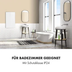 Wonderwall 60 Infrarot-Heizung 60x100cm 600W Wochentimer IP24 -Heimladen 10032810 de 0004 logo