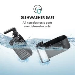 AeroVital Heißluftfritteuse 1700W 5,4 Liter Timer Edelstahl Silber -Heimladen 10032848 yy 0008 logo Klarstein AeroVital Heissluftfritteuse silber reedit