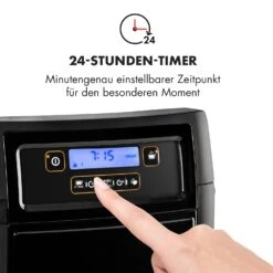 Aromatica II Set Kaffeemaschine, Mahlwerk, 1,25 L, Schwarz 17 Aromatica II Set Kaffeemaschine, Mahlwerk, 1,25 L, Schwarz -Heimladen 10032874 de 0005 logo