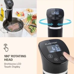 Quickstick Flex 1300W 3D Circulating 0-95 °C IPX7 Timer Schwarz -Heimladen 10032905 de 0004 logo