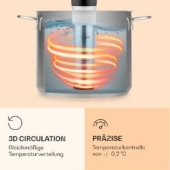 Quickstick Flex 1300W 3D Circulating 0-95 °C IPX7 Timer Schwarz -Heimladen 10032905 de 0005 logo