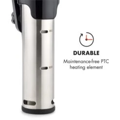 Quickstick Flex 1300W 3D Circulating 0-95 °C IPX7 Timer Schwarz -Heimladen 10032905 yy 0008 logo Klarstein Quickstick Flex schwarz reedit