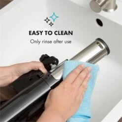 Quickstick Flex 1300W 3D Circulating 0-95 °C IPX7 Timer Schwarz -Heimladen 10032905 yy 0009 logo Klarstein Quickstick Flex schwarz reedit