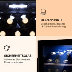 Barossa 34 Duo Weinkühlschrank 34 Fl 80 Ltr 2 Zonen Touch-Steuerung 12 Barossa 34 Duo Weinkühlschrank 34 Fl 80 Ltr 2 Zonen Touch-Steuerung -Heimladen 10032920 de 0003 logo
