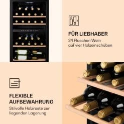 Barossa 34 Duo Weinkühlschrank 34 Fl 80 Ltr 2 Zonen Touch-Steuerung 14 Barossa 34 Duo Weinkühlschrank 34 Fl 80 Ltr 2 Zonen Touch-Steuerung -Heimladen 10032920 de 0005 logo