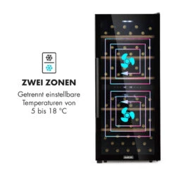 Barossa 102 Duo Weinkühlschrank 102 Fl 226 Ltr 2 Zonen Touch-Steuerung -Heimladen 10032921 de 0005 logo