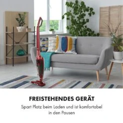 TurboHybrid Staubsauger Boden- Und Handstaubsauger Metallic-rot -Heimladen 10032944 de 0009 logo