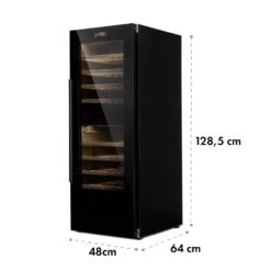 Barossa 77 Duo Weinkühlschrank 2 Zonen 191 L 77 Fl. Touch LED Schwarz -Heimladen 10032963 yy 0009 logo